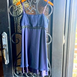 After Dark dress size 7/8 Navy
